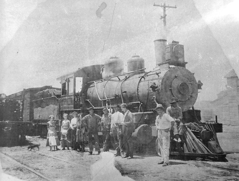 Seaboard Railroad Steam Train